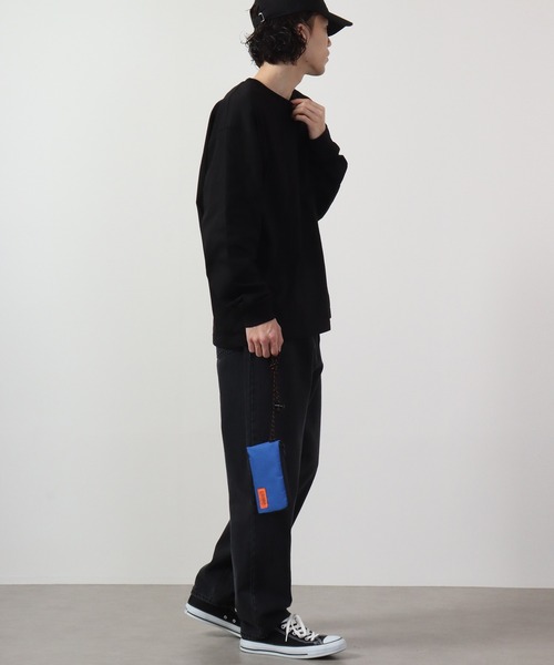 UNIVERSAL OVERALL（ユニバーサルオーバーオール）の「UNIVERSAL OVERALL ネックウォレット（財布・メンズ・ブルー/ブラック/オレンジ/レッド・FREE）」の18枚目の写真