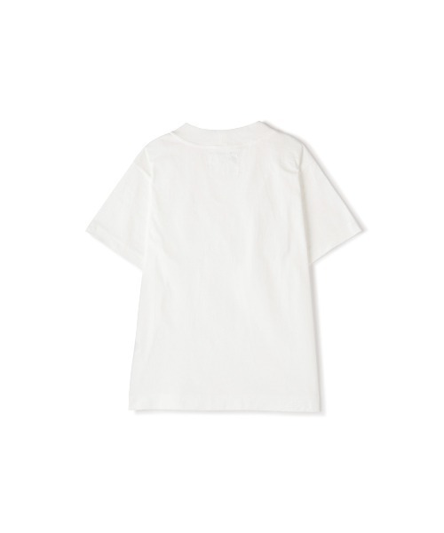 MHL.(エムエイチエル)の「LIGHTWEIGHT MATT COTTON JERSEY(Tシャツ/カットソー・レディース・ホワイト・2)」の6枚目の写真