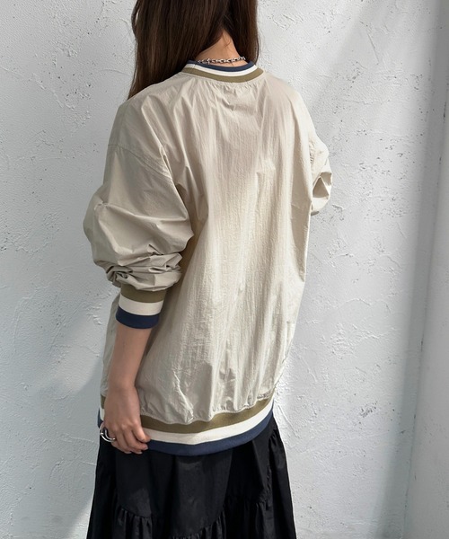 apres jour mignon(アプレジュールミニョン)の「ライン入りトップス【ZOZOTOWN限定アイテム】(Tシャツ/カットソー・レディース・オフホワイト/グレー/ネイビー・X-LARGE/フリー)」の15枚目の写真