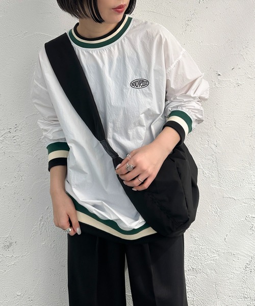 apres jour mignon(アプレジュールミニョン)の「ライン入りトップス【ZOZOTOWN限定アイテム】(Tシャツ/カットソー・レディース・オフホワイト/グレー/ネイビー・X-LARGE/フリー)」の6枚目の写真