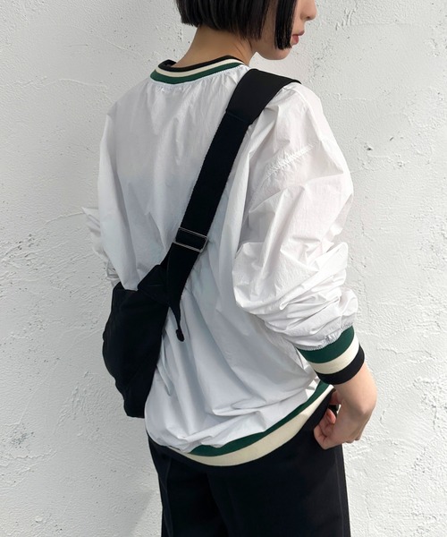 apres jour mignon(アプレジュールミニョン)の「ライン入りトップス【ZOZOTOWN限定アイテム】(Tシャツ/カットソー・レディース・オフホワイト/グレー/ネイビー・X-LARGE/フリー)」の7枚目の写真