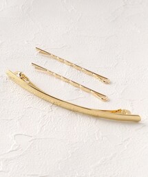 SHOO・LA・RUE | ◆【3点セット】スリムバレッタ&ピン(その他ヘアアクセサリー)