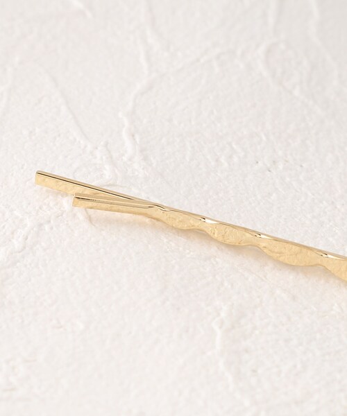 SHOO・LA・RUE(シューラルー)の「◆【3点セット】スリムバレッタ&ピン(その他ヘアアクセサリー・レディース・シルバー/ゴールド・00)」の3枚目の写真