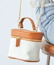 INGNI | キャンバス×合皮ショルダー(ショルダーバッグ)