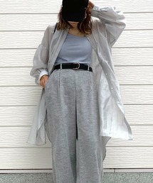 Q | Backギャザーシャツ(シャツ/ブラウス)