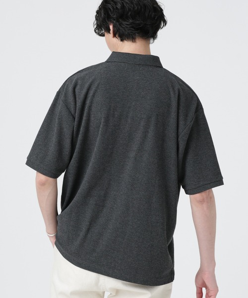 PENNEYS（ぺニーズ）の「LB.04/WEB限定 ｢Penney's別注｣鹿の子ポロ（ポロシャツ・メンズ・ホワイト/ネイビー/チャコール・L/S/M）」の12枚目の写真