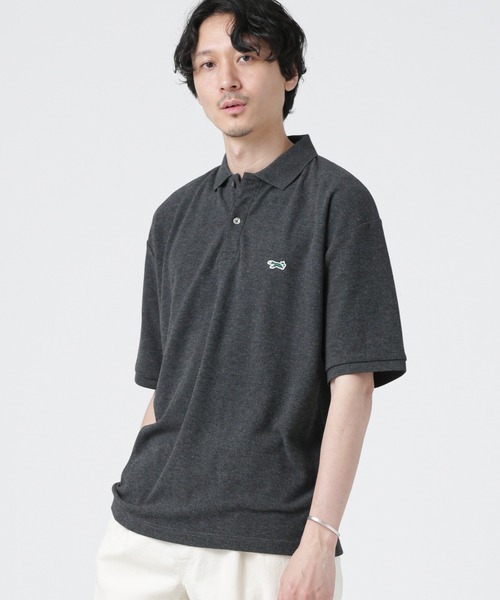 PENNEYS（ぺニーズ）の「LB.04/WEB限定 ｢Penney's別注｣鹿の子ポロ（ポロシャツ・メンズ・ホワイト/ネイビー/チャコール・L/S/M）」の8枚目の写真