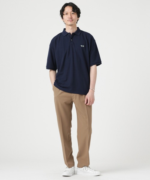 PENNEYS（ぺニーズ）の「LB.04/WEB限定 ｢Penney's別注｣鹿の子ポロ（ポロシャツ・メンズ・ホワイト/ネイビー/チャコール・L/S/M）」の7枚目の写真