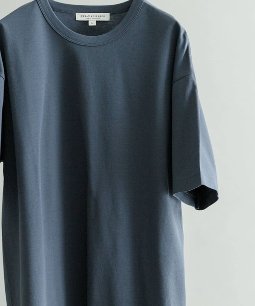 URBAN RESEARCH（アーバンリサーチ）の「『Sサイズ/XLサイズあり』シルケットポンチTシャツ（Tシャツ/カットソー・メンズ・ライトブルー/イエロー系その他/ホワイト/グレー/ブラック/ネイビー/ブラウン/グリーン系その他・MEDIUM/SMALL/X-LARGE/LARGE）」の8枚目の写真