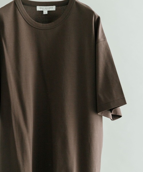 URBAN RESEARCH（アーバンリサーチ）の「『Sサイズ/XLサイズあり』シルケットポンチTシャツ（Tシャツ/カットソー・メンズ・ライトブルー/イエロー系その他/ホワイト/グレー/ブラック/ネイビー/ブラウン/グリーン系その他・MEDIUM/SMALL/X-LARGE/LARGE）」の21枚目の写真