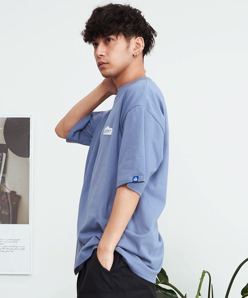 GERRY（ジェリー）の「『GERRY/ジェリー』ヘビーウェイト発泡プリントTシャツ（Tシャツ/カットソー・メンズ・ブラック/ホワイト/ブルー・L/M）」の3枚目の写真