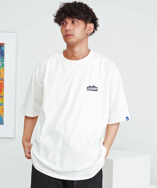 GERRY（ジェリー）の「『GERRY/ジェリー』ヘビーウェイト発泡プリントTシャツ（Tシャツ/カットソー・メンズ・ブラック/ホワイト/ブルー・L/M）」の4枚目の写真