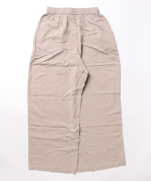 abahouse mavie（アバハウスマヴィ）の「レーヨンリネンイージーパンツ（その他パンツ・レディース・グレイッシュベージュ/ブラック/ピンク/グリーン・36/38）」の5枚目の写真