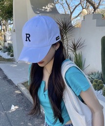 VIBGYOR Women | 【float】シンプル アルファベット R刺繍 キャップ【6色展開】(キャップ)