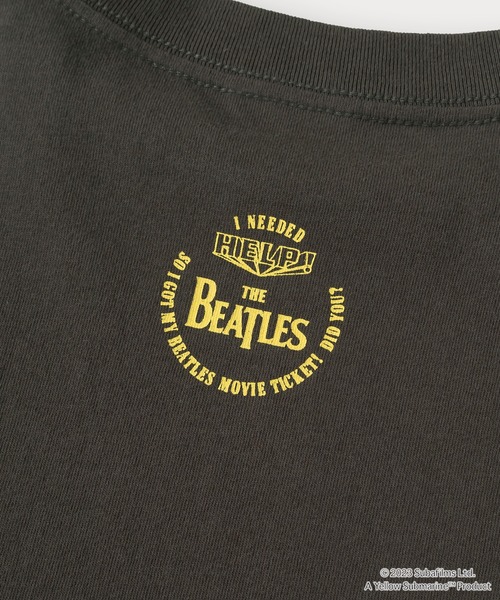 The Beatles(ザビートルズ)の「【THE BEATLES】スーパーワイドシルエットサークルデザインTシャツ(Tシャツ/カットソー・メンズ・チャコールグレー/ホワイト/ホワイト系その他・L/M)」の10枚目の写真