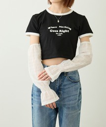 クロップドリンガーTシャツ