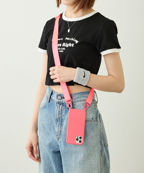 tolene(トレネ)の「クロップドリンガーTシャツ(Tシャツ/カットソー・レディース・ブラック・FREE)」の5枚目の写真