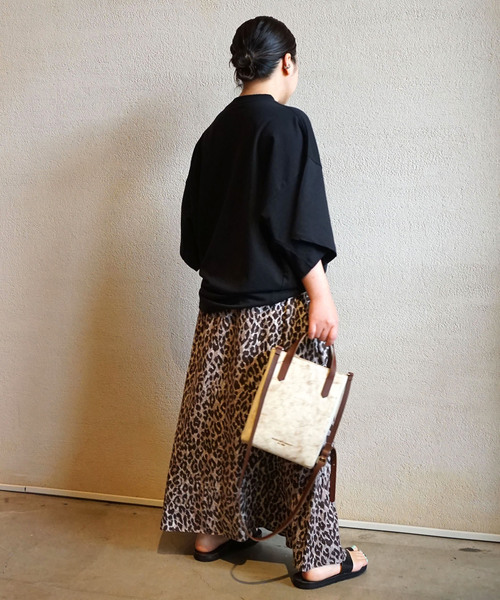 journal standard luxe レオパード リネン　スカート 買取入荷】2023 journal standard luxe レオパリネンスカート