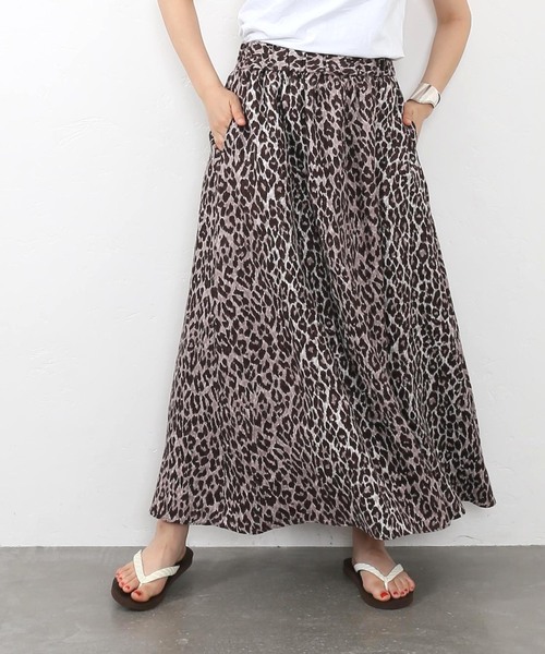 今期　journal standard luxe ダブルJQレオパ スカート ダブルJQレオパ スカート（その他スカート）｜journal standard