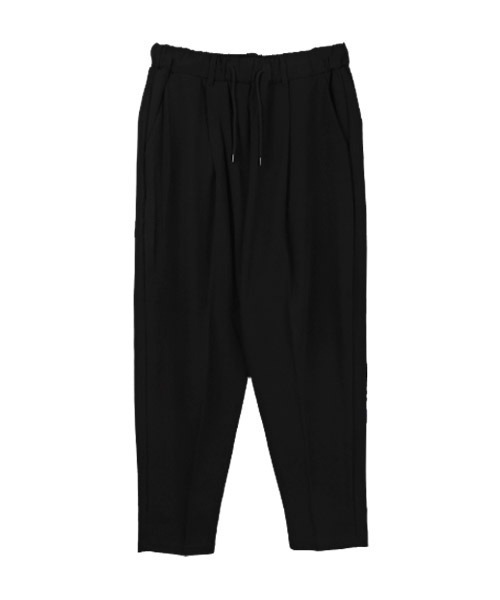 LUXSTYLE（ラグスタイル）の「梨地ジャージテーパードパンツ（スラックス・メンズ・ブラック/ブルー/グレイッシュベージュ・M/L）」の15枚目の写真