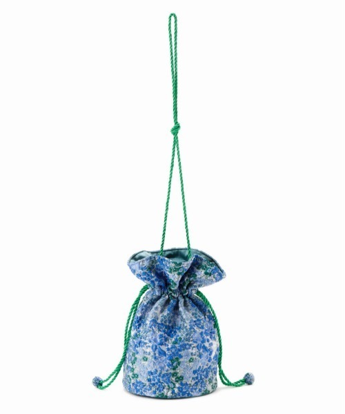 Casselini(キャセリーニ)の「Casselini(キャセリーニ)ジャガード巾着(ハンドバッグ・レディース・ブルー/ブラック/アイボリー・FREE)」の14枚目の写真