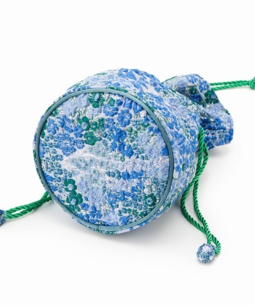 Casselini(キャセリーニ)の「Casselini(キャセリーニ)ジャガード巾着(ハンドバッグ・レディース・ブルー/ブラック/アイボリー・FREE)」の16枚目の写真