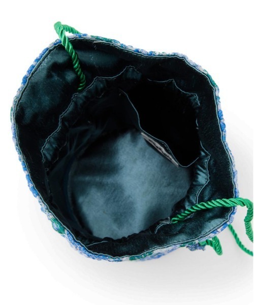 Casselini(キャセリーニ)の「Casselini(キャセリーニ)ジャガード巾着(ハンドバッグ・レディース・ブルー/ブラック/アイボリー・FREE)」の17枚目の写真