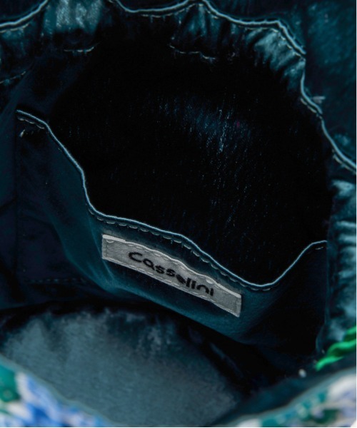 Casselini(キャセリーニ)の「Casselini(キャセリーニ)ジャガード巾着(ハンドバッグ・レディース・ブルー/ブラック/アイボリー・FREE)」の18枚目の写真