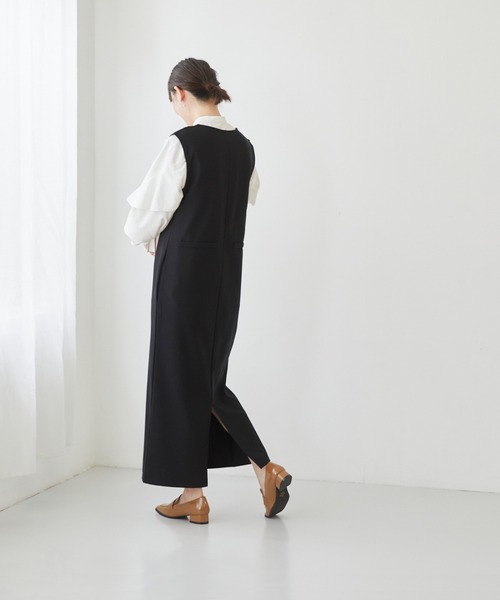 menue（メヌエ）の「スクエアトゥ 3cmヒール コインローファー（ローファー・レディース・グリーン系その他/キャメル/ブラック/ブラック×ホワイト/シルバー・34/35/36/37/38/39/40/41）」の15枚目の写真