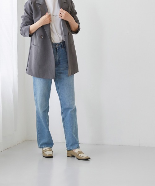 menue（メヌエ）の「スクエアトゥ 3cmヒール コインローファー（ローファー・レディース・グリーン系その他/キャメル/ブラック/ブラック×ホワイト/シルバー・34/35/36/37/38/39/40/41）」の19枚目の写真