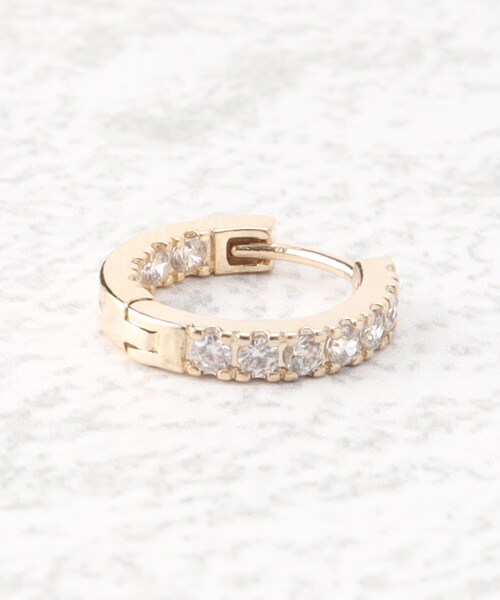 grove（グローブ）の「◆キュービックビジューピアス（ピアス（両耳用）・レディース・シルバー/ゴールド/ピンクゴールド・00）」の5枚目の写真