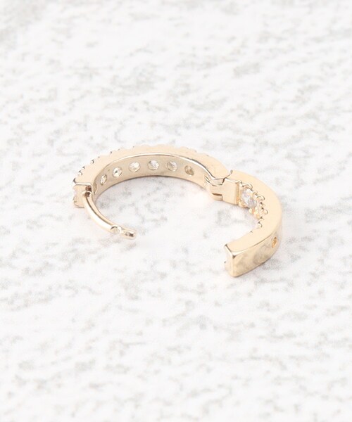 grove（グローブ）の「◆キュービックビジューピアス（ピアス（両耳用）・レディース・シルバー/ゴールド/ピンクゴールド・00）」の6枚目の写真