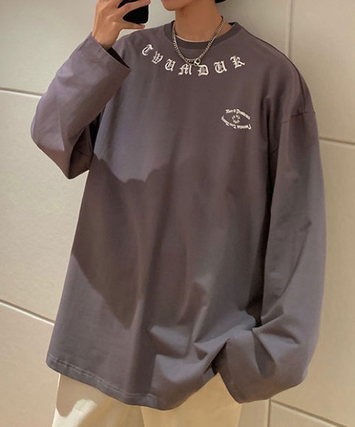 MGV(エムジーヴィー)の「オールドイングリッシュレタリングロンT(Tシャツ/カットソー・メンズ・ブラック/ダークグレー/ホワイト・LARGE/MEDIUM/X-LARGE)」の10枚目の写真