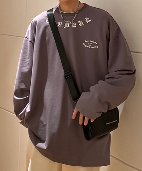 MGV(エムジーヴィー)の「オールドイングリッシュレタリングロンT(Tシャツ/カットソー・メンズ・ブラック/ダークグレー/ホワイト・LARGE/MEDIUM/X-LARGE)」の17枚目の写真