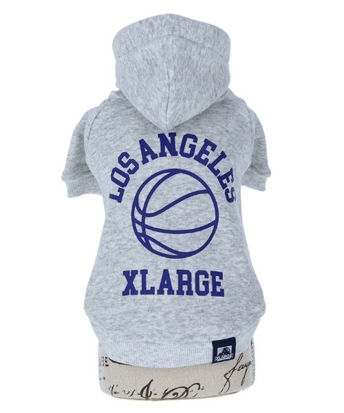 XLARGE（エクストララージ）の「XLARGE/バスケットボールフーディー（ペットウェア・メンズ・パープル/グレー・XS/3L/L/2L/S/M）」の3枚目の写真