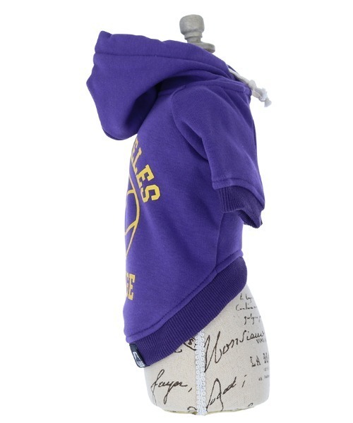 XLARGE（エクストララージ）の「XLARGE/バスケットボールフーディー（ペットウェア・メンズ・パープル/グレー・XS/3L/L/2L/S/M）」の9枚目の写真