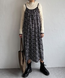 LBC | 花柄プリントキャミワンピース(ワンピース)