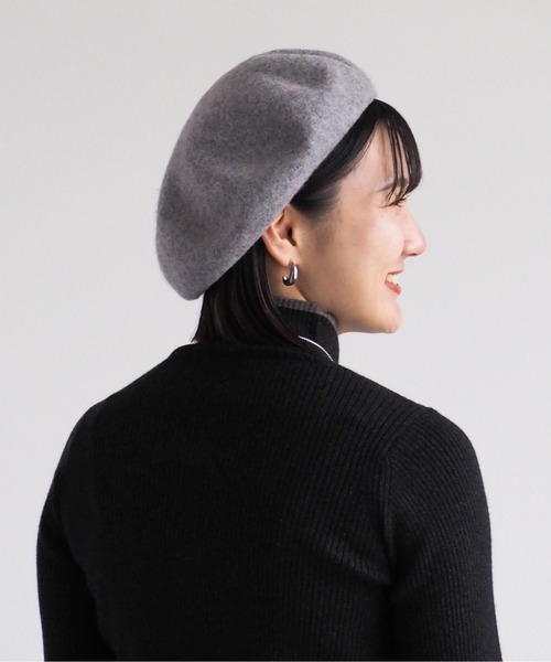cepo(セポ)の「バスクベレー(ハンチング/ベレー帽・レディース・グレー/ブラック・FREE)」の11枚目の写真