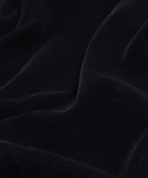 &g'aime（アンジェム）の「【&g'aime】ベロアシアーハイネックトップス（Tシャツ/カットソー・レディース・ブラック・FREE）」の13枚目の写真