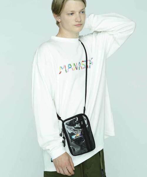セール】MANASTASH/マナスタッシュ/CLEAR POCKET SHOULDER BAG