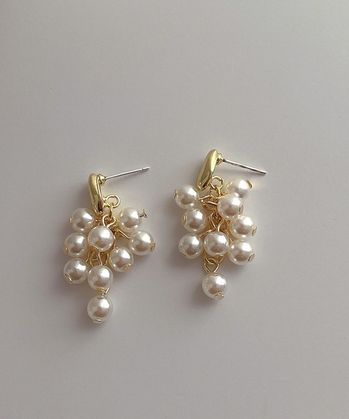 LA VORAGINE(ラ ヴォラジネ)の「アレルギー対応 チャームパールピアス(ピアス(両耳用)・レディース・ゴールド/シルバー・FREE)」の13枚目の写真