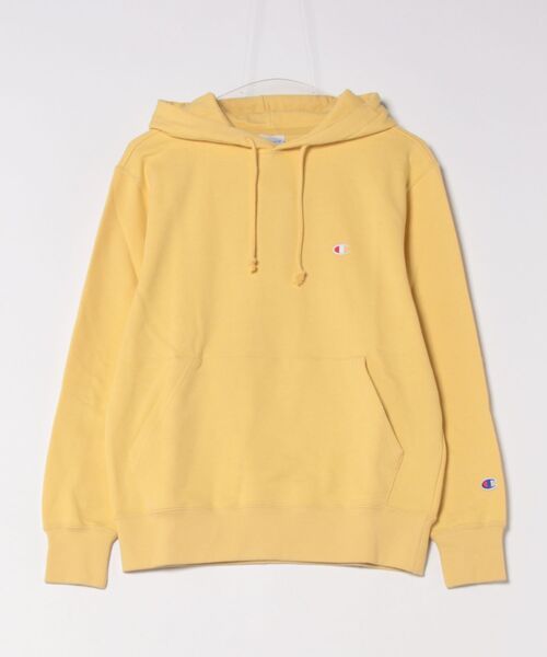 Champion（チャンピオン）の「【Champion】C3-Y136 HOODED SWEATSHIRT/フーディー/長袖/パーカー/チャンピオン（パーカー・メンズ・グレー/オートミール/ネイビー/ホワイト/ブラック/グリーン/ブルー/レッド/グレイッシュブルー/クリーム/チョコ/ブルーグリーン/グレイッシュベージュ・L/XL/S/M/XXL）」の5枚目の写真