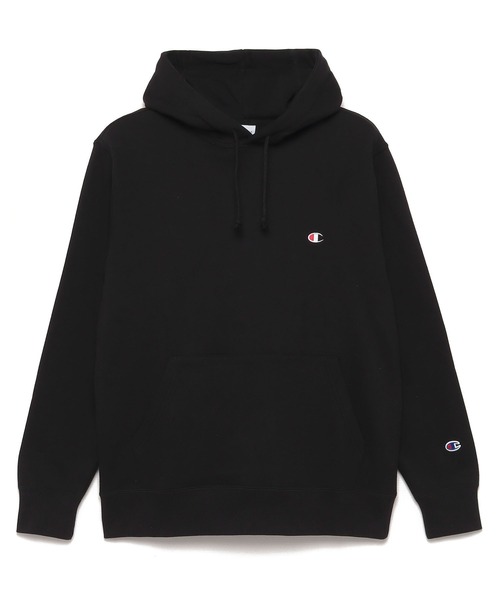 Champion（チャンピオン）の「【Champion】C3-Y136 HOODED SWEATSHIRT/フーディー/長袖/パーカー/チャンピオン（パーカー・メンズ・グレー/オートミール/ネイビー/ホワイト/ブラック/グリーン/ブルー/レッド/グレイッシュブルー/クリーム/チョコ/ブルーグリーン/グレイッシュベージュ・L/XL/S/M/XXL）」の16枚目の写真