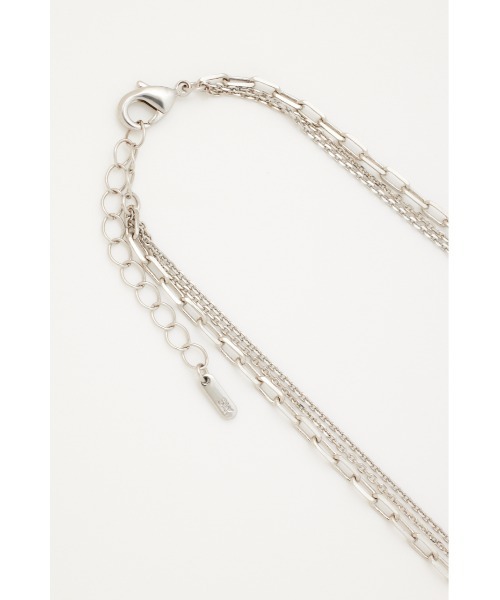 SLY（スライ）の「LAYER CHAIN NECKLACE レイヤー チェーン ネックレス（ネックレス・レディース・ゴールド/シルバー・FREE）」の5枚目の写真