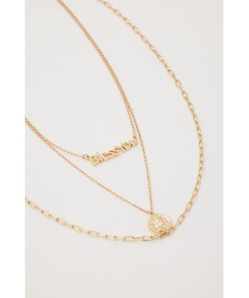 SLY（スライ）の「LAYER CHAIN NECKLACE レイヤー チェーン ネックレス（ネックレス・レディース・ゴールド/シルバー・FREE）」の10枚目の写真