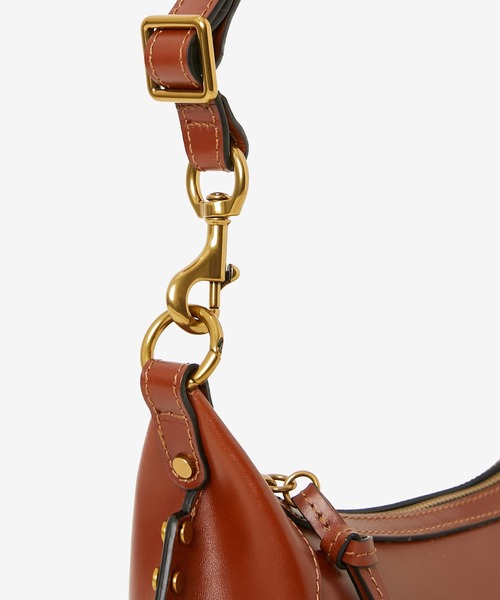 ISABEL MARANT（イザベルマラン）の「クロスボディバッグ（ショルダーバッグ・レディース・ブラウン/ブラック・ONE SIZE）」の5枚目の写真