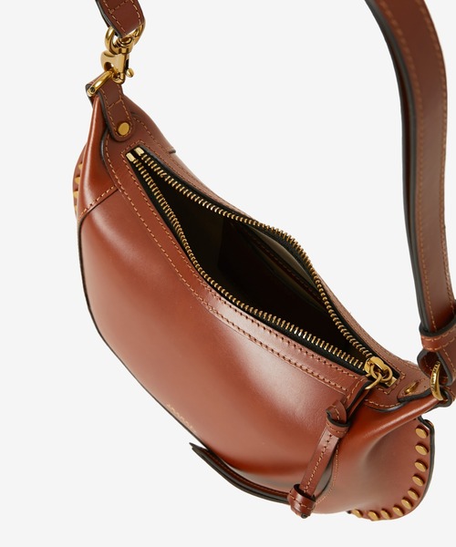 ISABEL MARANT（イザベルマラン）の「クロスボディバッグ（ショルダーバッグ・レディース・ブラウン/ブラック・ONE SIZE）」の6枚目の写真