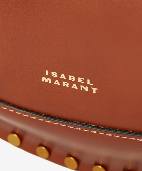 ISABEL MARANT（イザベルマラン）の「クロスボディバッグ（ショルダーバッグ・レディース・ブラウン/ブラック・ONE SIZE）」の7枚目の写真
