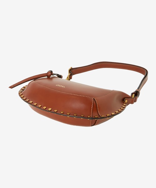 ISABEL MARANT（イザベルマラン）の「クロスボディバッグ（ショルダーバッグ・レディース・ブラウン/ブラック・ONE SIZE）」の8枚目の写真