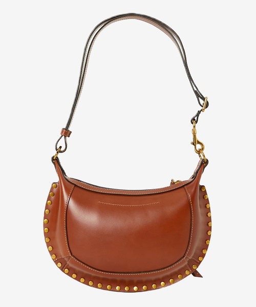 ISABEL MARANT（イザベルマラン）の「クロスボディバッグ（ショルダーバッグ・レディース・ブラウン/ブラック・ONE SIZE）」の3枚目の写真